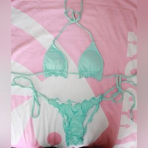 size xs blue Shein bathing suit 🩵